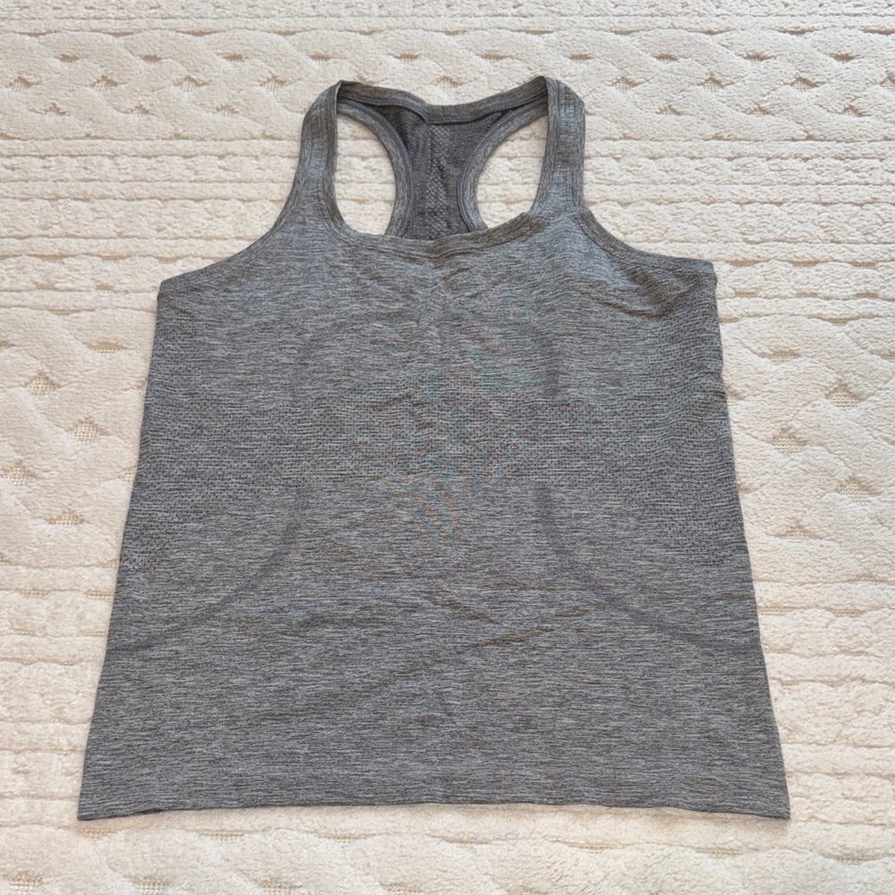 Lululemon Athletica Gray Tank Top